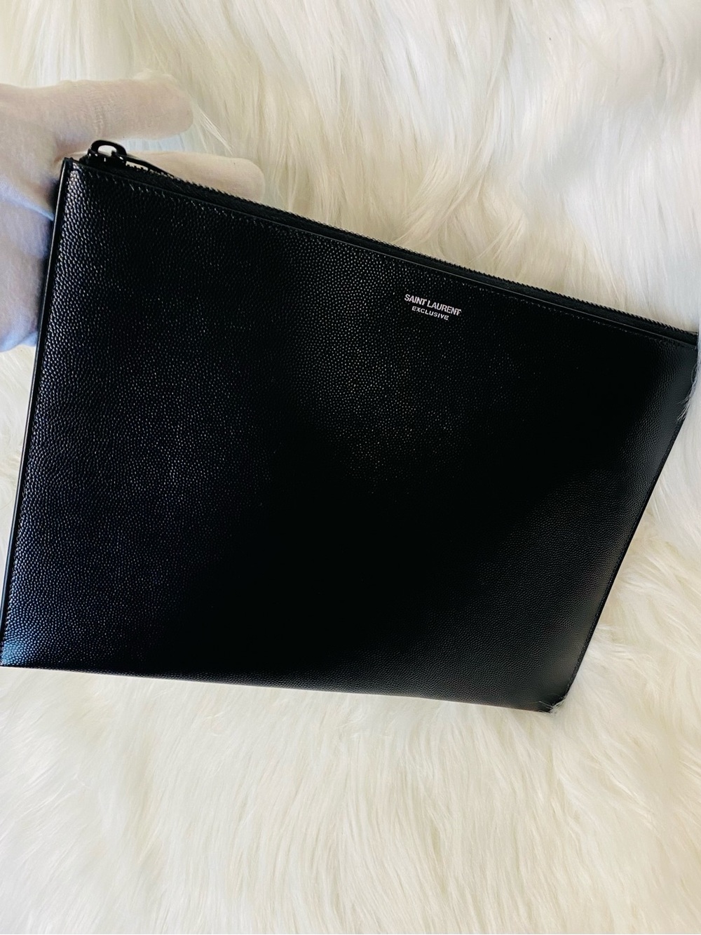 Saint Laurent Executive Pouch Brand New With Packaging & Cert of Authenticity